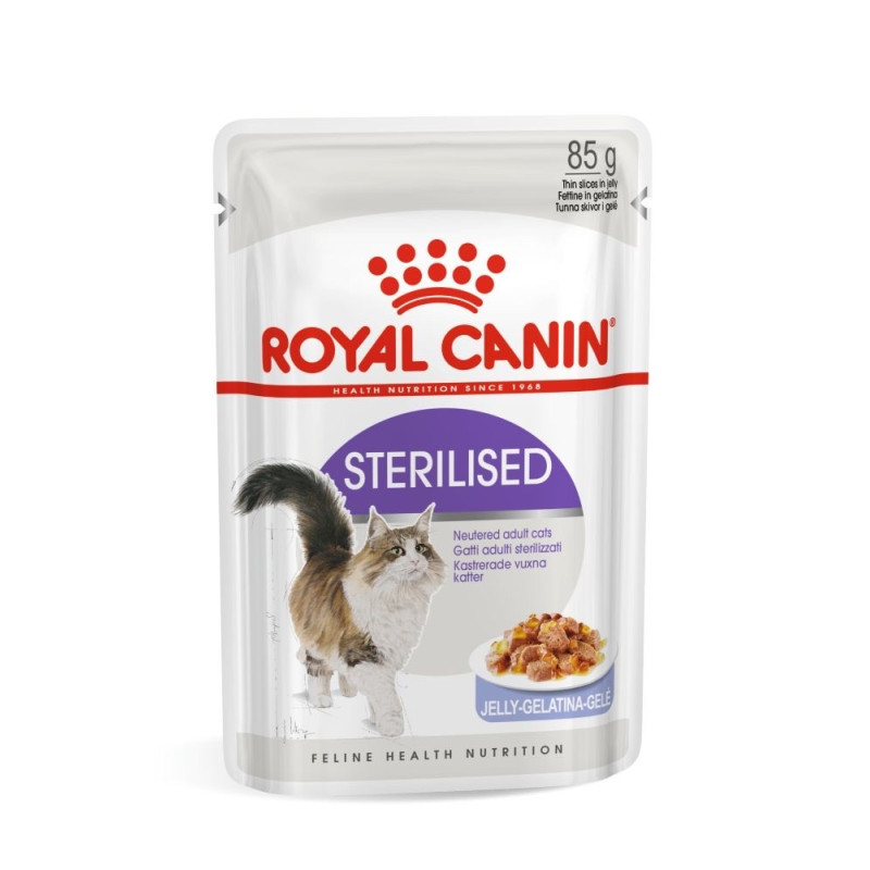 Royal Canin Sterilised Jelly вологий корм для стерилізованих котів 85 гр