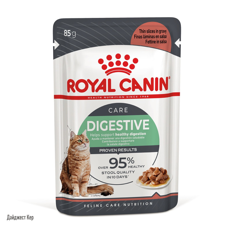 Royal Canin Digest Care влажный корм для котов с чувствительным пищеварением 85 гр