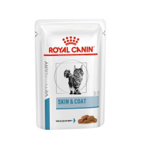 Royal Canin Skin & Coat Feline Pouches влажный корм для котов с проявлением аллергических реакций 85 гр