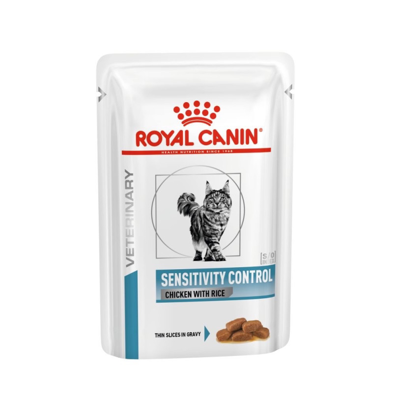 Royal Canin Sensitivity Control Feline Pouches влажный корм для котов с проявлениями аллергии 85 гр