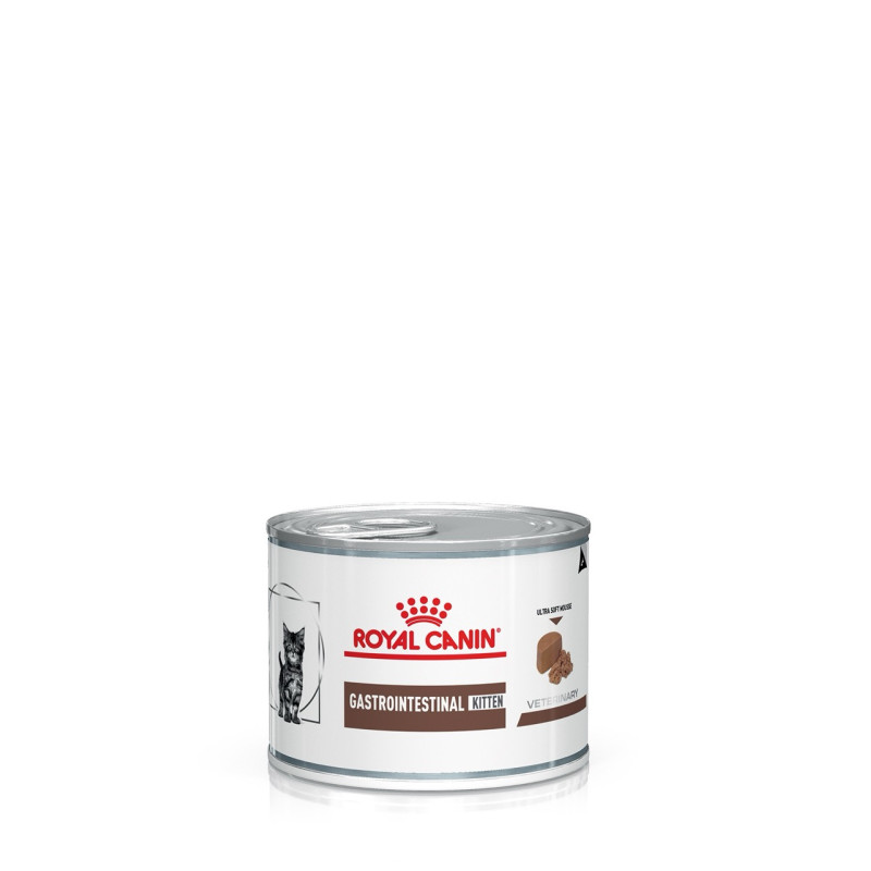 Royal Canin Gastrointestinal Kitten Cans влажный корм для котят с заболеваниями ЖКТ 195 гр