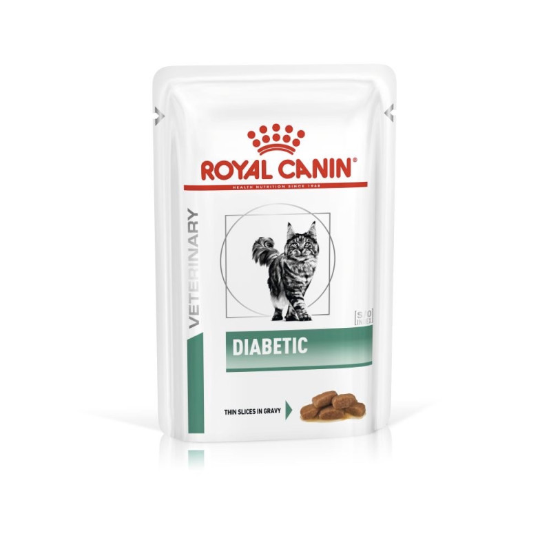 Royal Canin Diabetic Feline Pouches влажный корм для котов с сахарным диабетом 85 гр