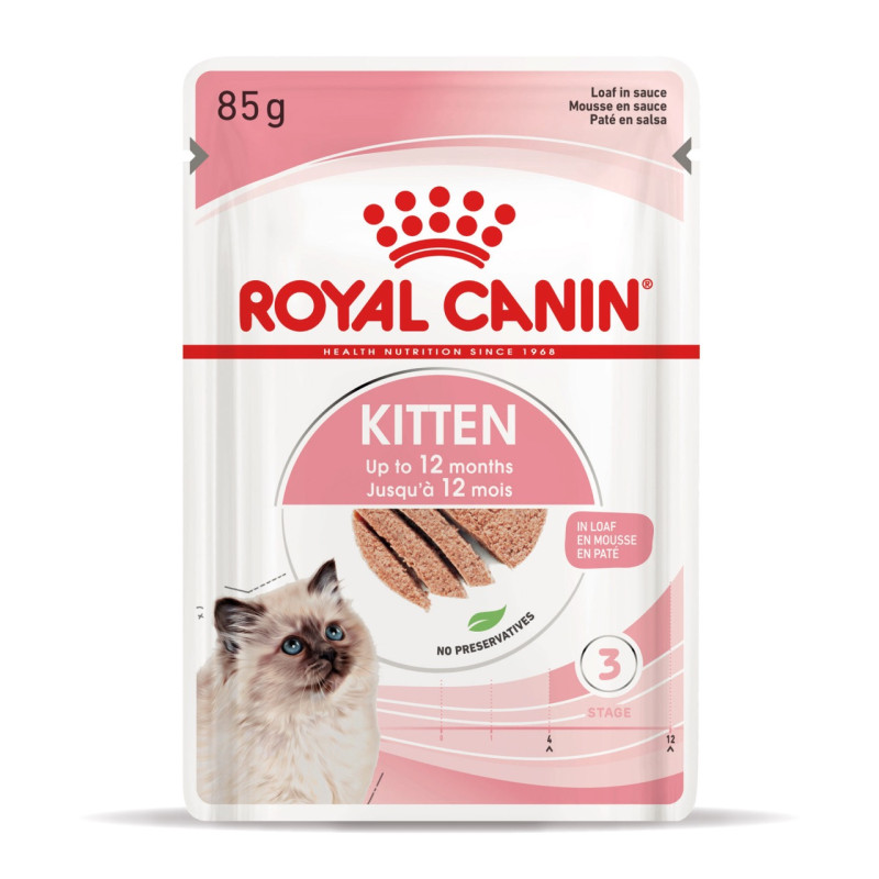 Royal Canin Kitten Loaf влажный корм для котят всех пород 85 гр
