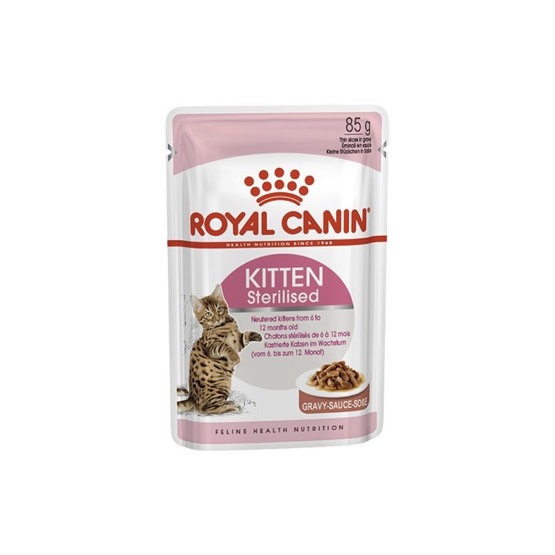 Royal Canin Kitten Sterilised влажный корм для стерилизованных котят всех пород 85 гр