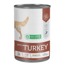 Nature’s Protection With Turkey влажный корм с индейкой для собак 400 гр