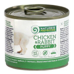 Nature's Protection Puppy Chicken & Rabbit вологий корм з куркою та кроликом для щенят 200 гр