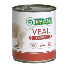 Nature's Protection Puppy Veal влажный корм с телятиной для щенят 800 гр
