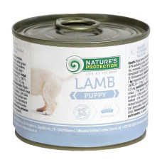 Nature's Protection Puppy Lamb влажный корм с ягненком для щенят 200 гр