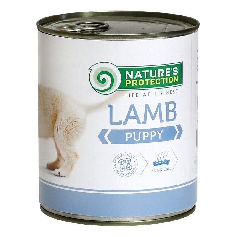 Nature's Protection Puppy Lamb влажный корм с ягненком для щенят 800 гр