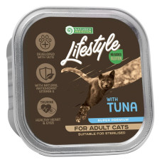 Nature's Protection Lifestyle adult sterilized with Tuna вологий корм з тунцем для стерилізованих котів 85 гр