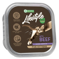 Nature's Protection Lifestyle Kitten with Beef вологий корм з яловичиною для кошенят 85 гр