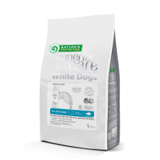 Nature's Protection Superior Care White Dogs GF White Fish All Sizes and Life Stages сухий корм із білою рибою для собак із білою шерстю 4 кг
