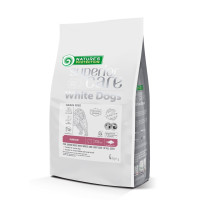 Nature's Protection Superior Care White Dogs GF White Fish Junior All Sizes сухий корм із білою рибою для юніорів із білою шерстю 4 кг