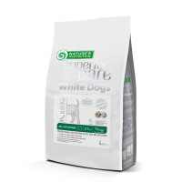 Nature's Protection Superior Care White Dogs Insect All Sizes and Life Stages сухий корм із білком комах для собак із білою шерстю 4 кг