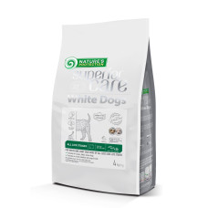 Nature's Protection Superior Care White Dogs Insect All Sizes and Life Stages сухий корм із білком комах для собак із білою шерстю 4 кг