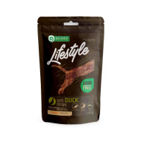 Nature's Protection Lifestyle Snack Soft Duck Strips лакомство для кошек с уткой, 75 гр