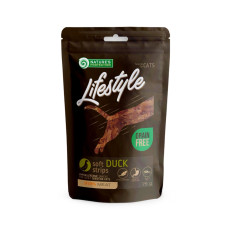 Nature's Protection Lifestyle Snack Soft Duck Strips ласощі для котів з качкою, 75 гр