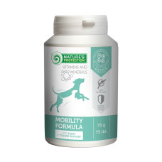 Nature's Protection Mobility Formula вітаміни для зміцнення суглобів та зв'язок у собак 75 табл