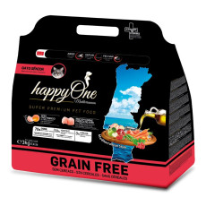 Happy One Mediterraneum Senior Cat Fresh Meat сухий корм для старіючих котів 3 кг