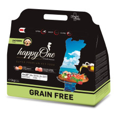 Happy One Mediterraneum Puppy Fresh Meat сухой корм со свежим мясом для щенят 3 кг
