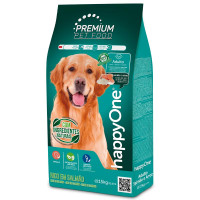 Happy One Premium Salmon&Rice Adult Dog сухий корм з лососем для собак 15 кг
