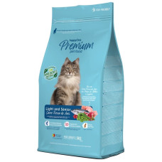 Happy One Premium Cat Light&Senior Fresh Meat сухий корм для літніх котів 1.5 кг