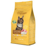 Happy One Premium Cat Sterilized Fresh Meat сухой корм со свежим мясом для стерилизованных котов 1.5 кг