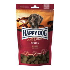 Happy Dog Soft Snack Africa лакомство для собак со страусом, 100 гр