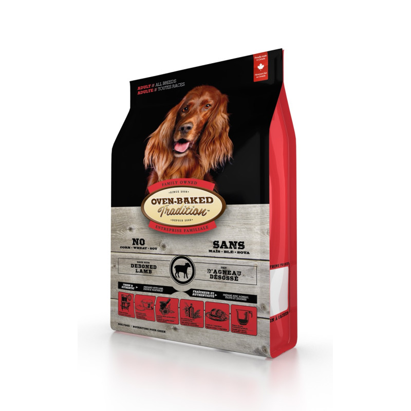 Oven-Baked Tradition Dog Adult Lamb сухий корм з ягнятком для собак 11.34 кг