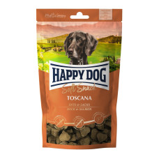 Happy Dog Soft Snack Toscana лакомство для собак с уткой и лососем, 100 гр