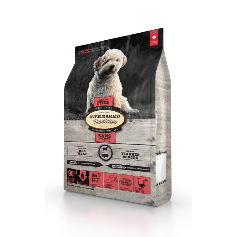 Oven-Baked Tradition Dog Small Breed Red Meat GF сухий корм з червоним м'ясом для собак дрібних порід 2.27 кг