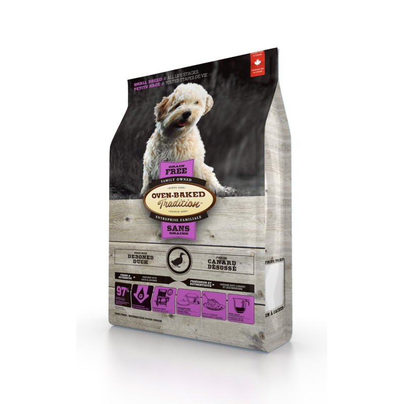 Oven-Baked Tradition Dog Small Breed Duck GF сухий корм з качкою для собак малих порід 2.27 кг