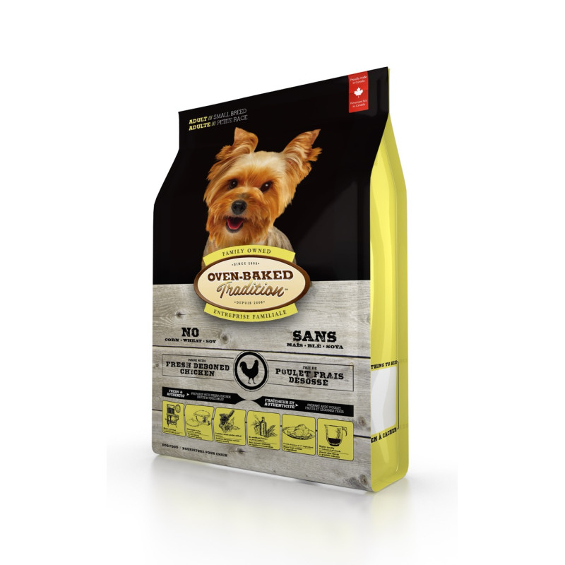 Oven-Baked Tradition Dog Adult Small Breed Chicken сухий корм з куркою для собак дрібних порід 2.27 кг