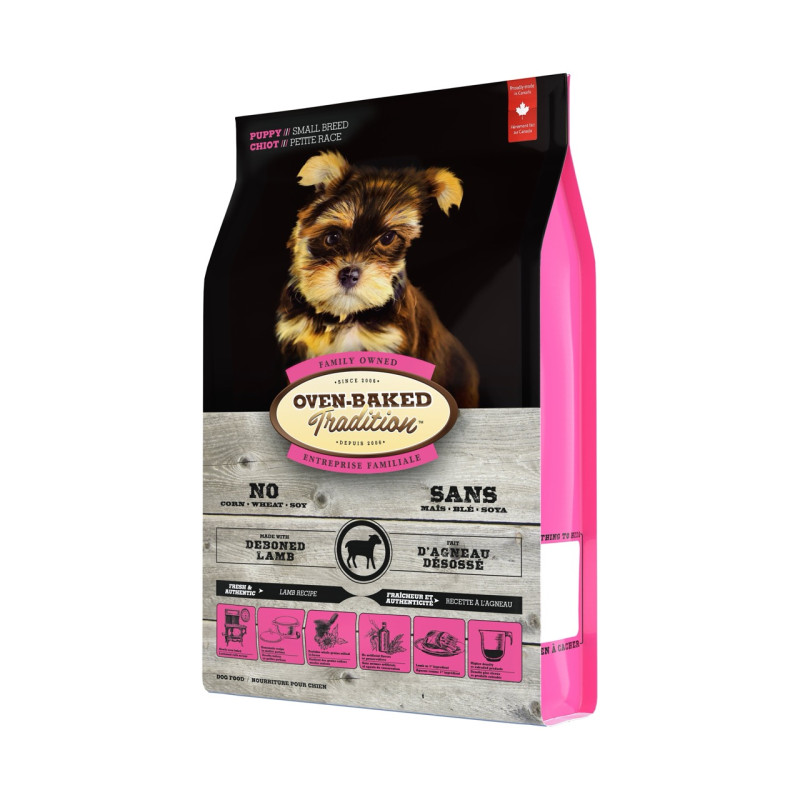 Oven-Baked Tradition Puppy Small Breed Lamb сухий корм з ягнятком для цуценят дрібних порід 4.54 кг