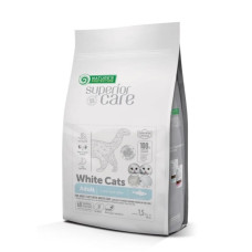 Nature's Protection Superior Care White Cats GF with Herring Adult all breeds сухий корм беззерновий з оселедцем для котів із білим забарвленням шерсті 1.5 кг