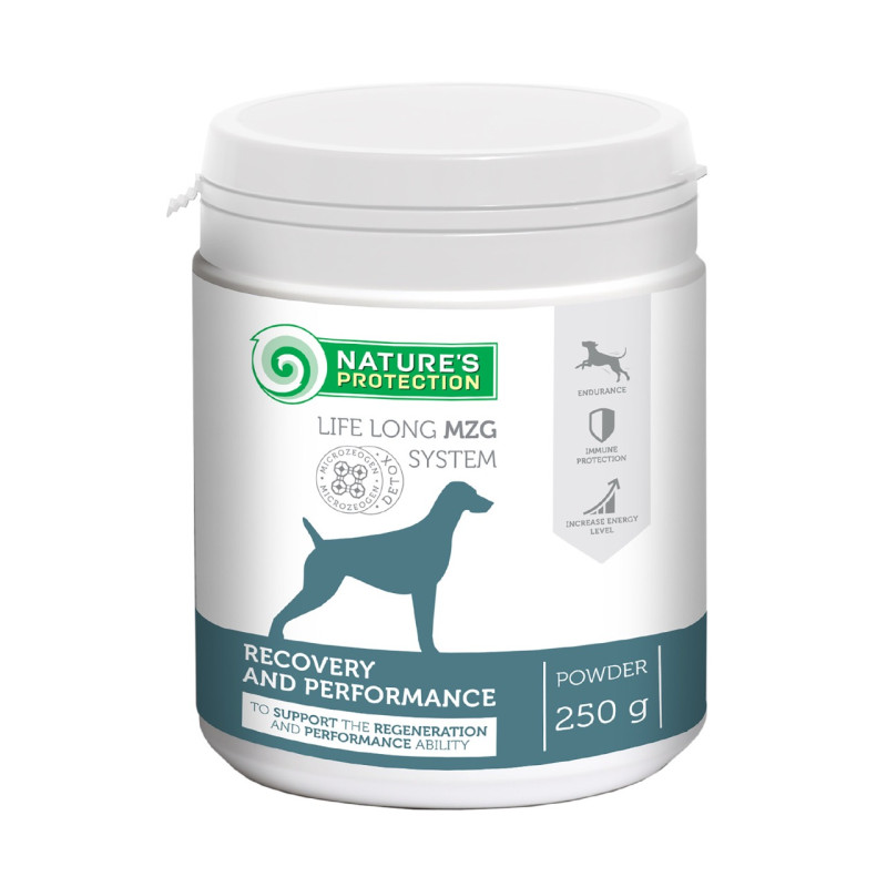 Nature's Protection Recovery and performance formula витамины для здоровья собак 250 гр