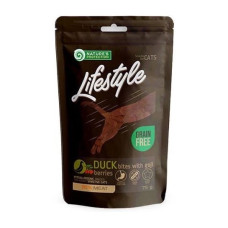 Nature's Protection Lifestyle Duck Bites With Godji Berries ласощі для котів з качкою, 75 гр