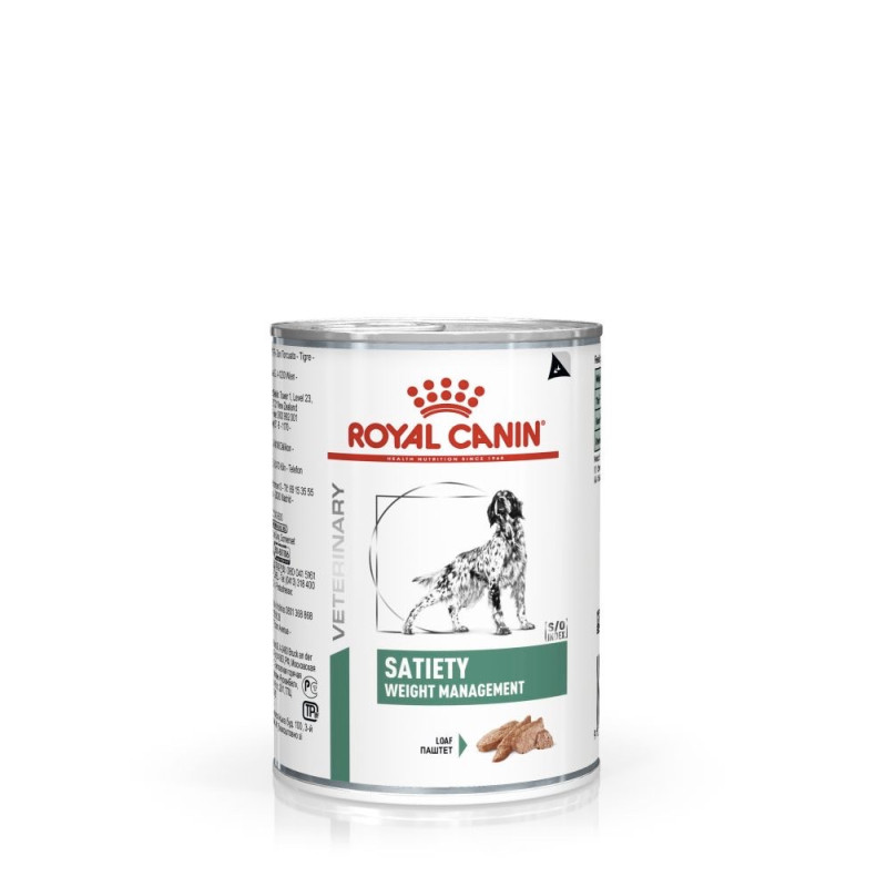 Royal Canin Satiety Weight Management Canine Cans влажный корм для собак с ожирением 400 гр