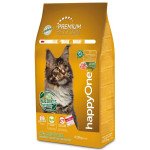 Happy One Premium Cat Sterilized Fresh Meat сухой корм со свежим мясом для стерилизованных котов 10 кг