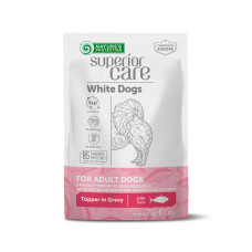 Nature's Protection Super Care White Dogs Adult All Breeds With Tuna вологий корм для собак з білою шерстю, 70 гр