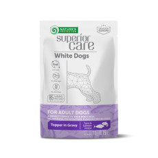 Nature's Protection Superior Care White Dogs Adult All Breeds With Tuna And Salmon влажный корм для собак с белой шерстью, 70 гр