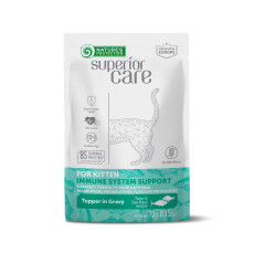 Nature's Protection Superior Care Immune System Support Kitten All Breeds With Tuna And Sea Bass вологий корм для кошенят, 70 гр