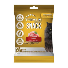 Happy One Premium Cat Chicken Snack ласощі для котів з куркою 50 гр