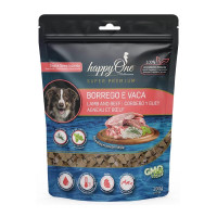 Happy One Mediterraneum Dog Lamb and Beef Snack ласощі для собак з ягнятком та яловичиною, 190 гр