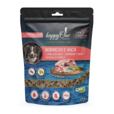 Happy One Mediterraneum Dog Lamb and Beef Snack ласощі для собак з ягнятком та яловичиною, 190 гр