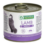 Nature's Protection Adult Lamb влажный корм с ягнятиной для собак всех пород 200 гр