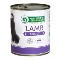 Nature's Protection Adult Lamb влажный корм с ягнятиной для собак всех пород 400 гр
