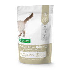 Nature's Protection Sterilised Junior Poultry With Krill сухий корм для стерилізованих кошенят 400 гр