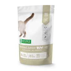 Nature's Protection Sterilised Junior Poultry With Krill сухой корм для котят после стерилизации 400 гр