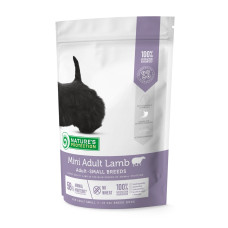 Nature's Protection Mini Adult Lamb Small Breeds сухой корм с ягнятиной для собак малых пород 0.5 кг